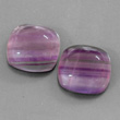 Purple Banded Fluorite Pair