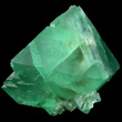 Green Fluorite Crystal