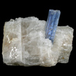 Blue Kyanite Protruding From Matrix