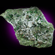 Large Uvarovite Crystals in Matrix