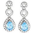 Aquamarine Earrings