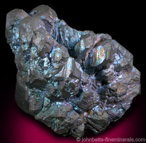 Chalcocite with Bornite coating