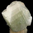 Large Green Apophyllite on Stilbite