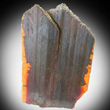 Color-Zoned Orange Brookite