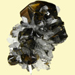 Gemmy Cassiterite with Quartz