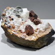 Large Chondrodite Crystals with Clinochlore