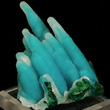 Outstanding Chrysocolla Stalactite