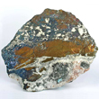 Covellite with Chalcopyrite