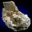 Siderite Rhomb with Pectolite