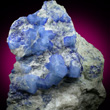 Sodalite Crystals on Matrix