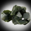 Dark Green Uvite Cluster